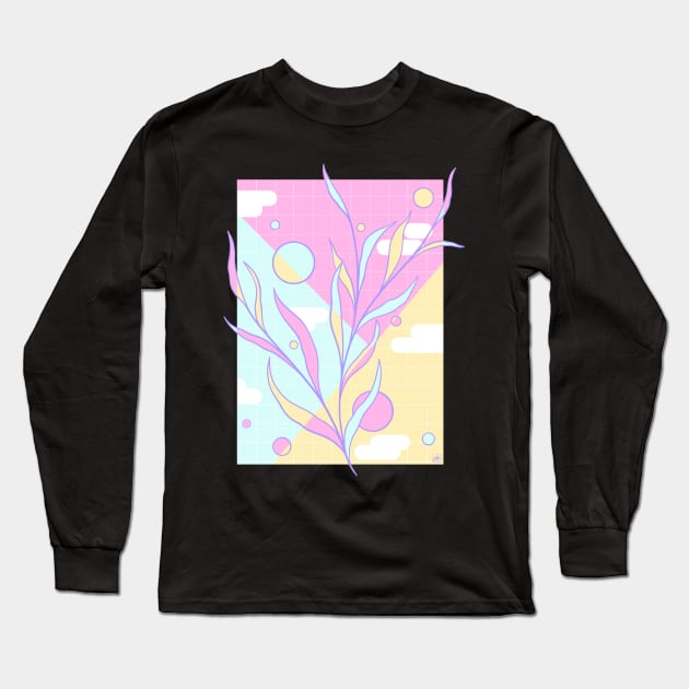 Colourful Botanicals Long Sleeve T-Shirt by Cosmic Queers